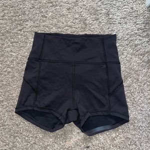 Black Lululemon shorts- size 2